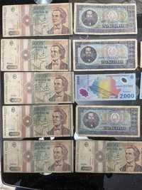Bancnote eclipsa 2000 lei/ 1000 lei/ 5000 lei/100 lei
