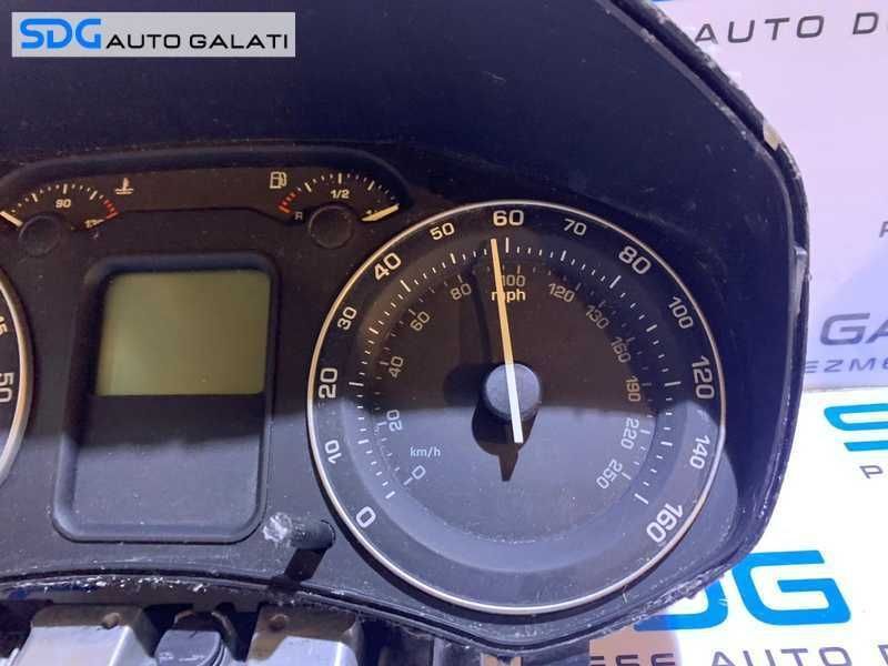 Kit Pornire ECU Calculator Motor cu Cip Cheie si Ceas Ceasuri Bord cu Imobilizator Skoda Octavia 2 1.9 TDI BXE 105CP 2004 - 2013 Cod 03G906021TB 0281014711 [L4429]