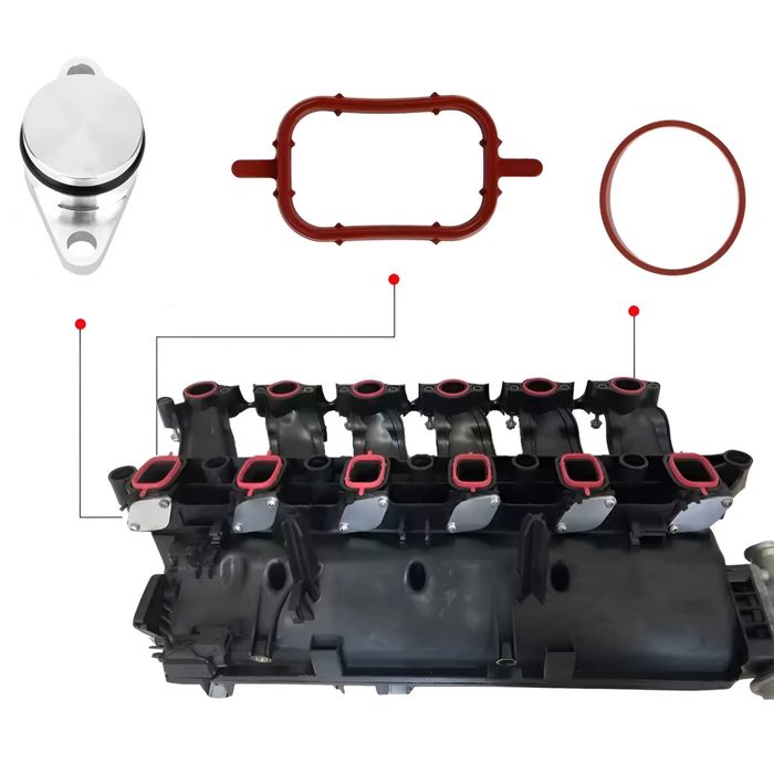 Тапи за вихрови клапи+уплътнения Бмв /swirl flaps delete kit M57