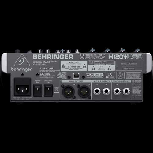 Смесителен пулт Behringer XENYX X1204 USB