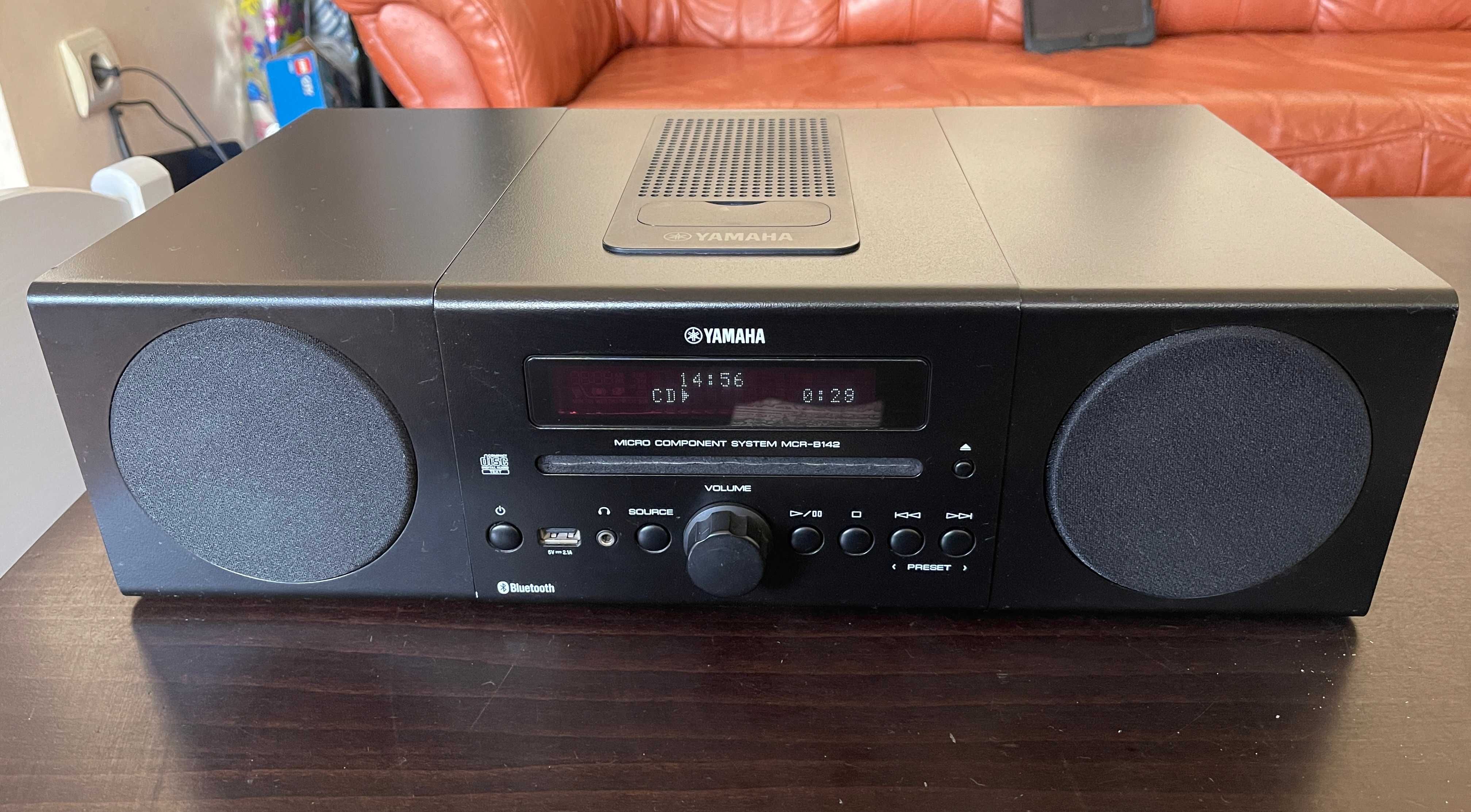 YAMAHA MCR-B142 micro система CD колони дистанционно MP3 USB Bluetooth