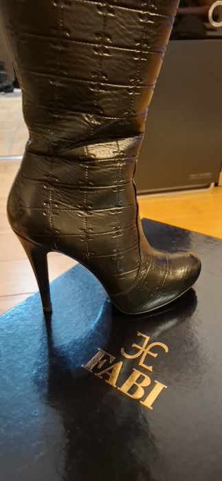 Cizme piele naturala Fabi marime 39