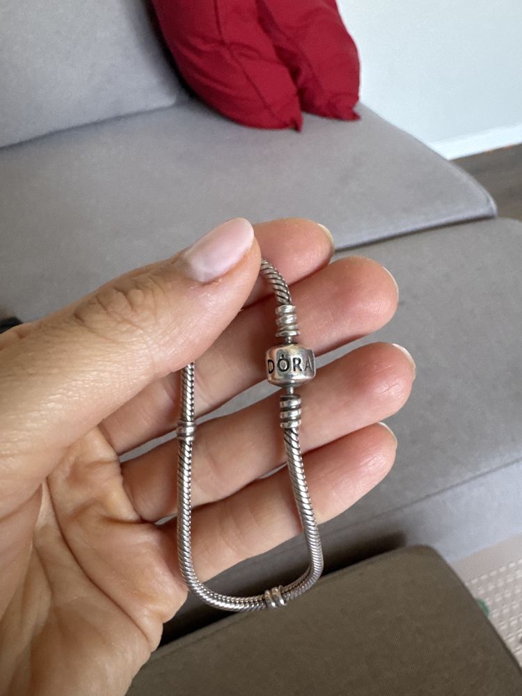Дамска гривна PANDORA 19 см