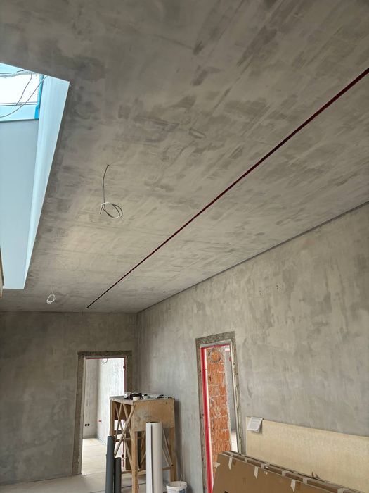 Штукатурка стен под маяк стяжка пола наливные полы