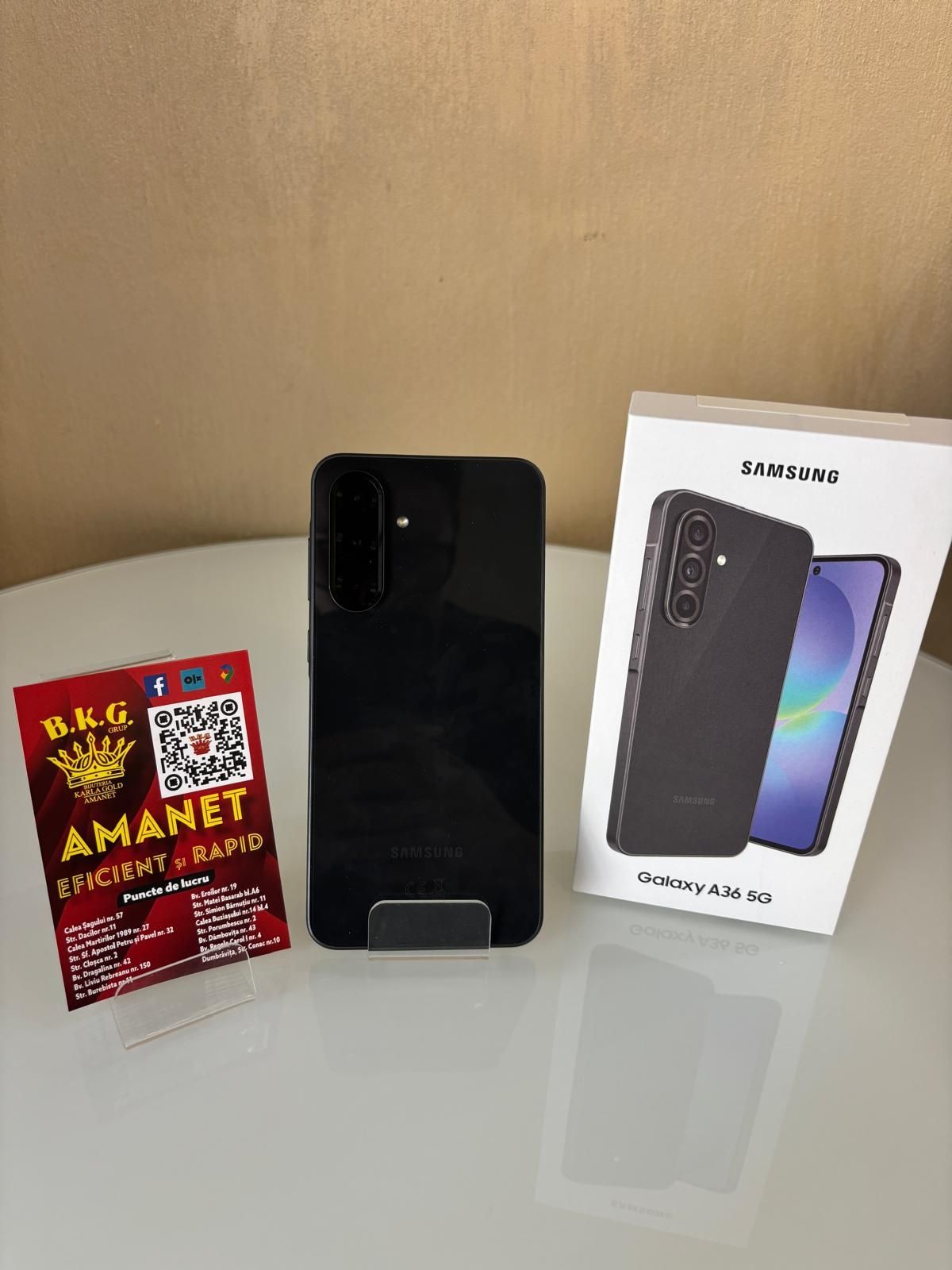 Samsung A36 5G 128gb Amanet BKG