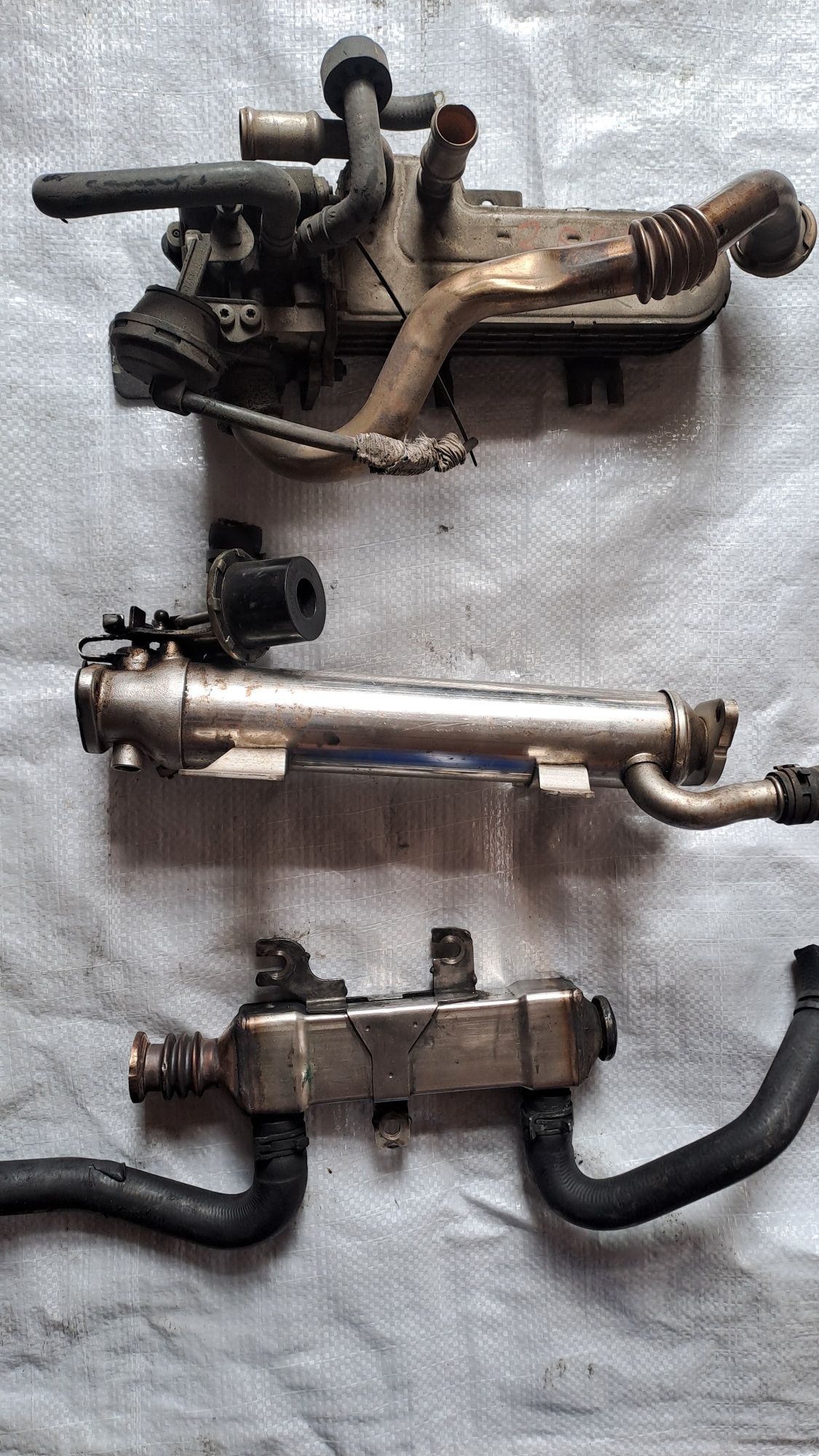 Racitor gaze pentru vw touareg 7L/T5 motor 2.5 tdi BAC/Axe/axdTC