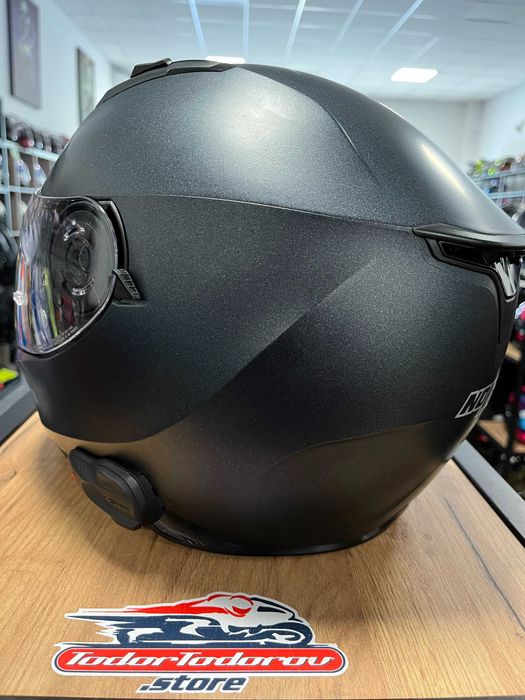 Мото каска за мотор NOLAN N87 Graphite,XL 61-62,разговорно у-во,очила