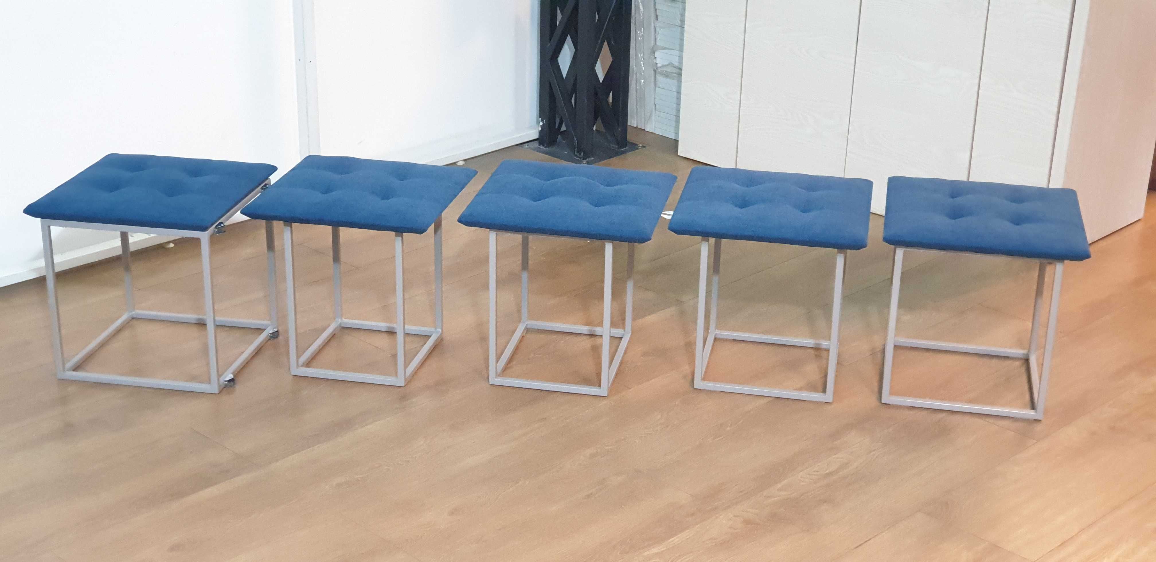 Taburet Flat 5 in 1 se transforma in 5 scaune, diferite culori