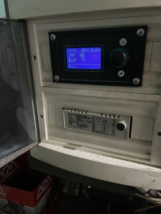 Пелетна горелка и котел