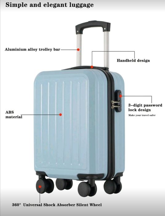 16 инчов водоустойчив куфар