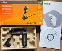 Безжичен WIFI usb адаптор D-LINK N150 USB ADAPTER / DWA-125