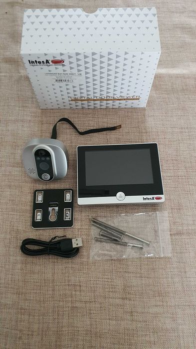 Дигитална Wi-Fi видео шпионка със звънец на IntesA