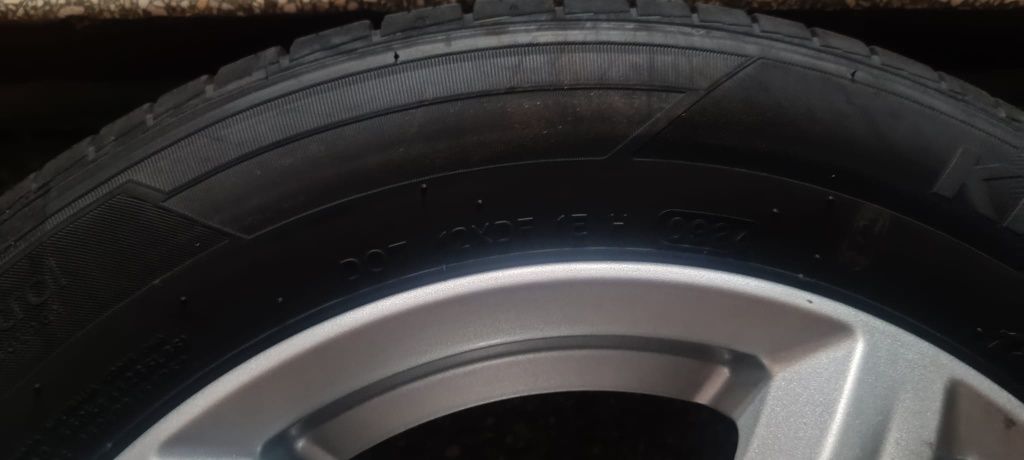 Jante aliaj r15 + cauciucuri noi