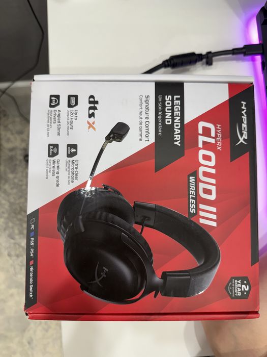 продам наушники HyperX Cloud III Wireless (2.4 ГГц)