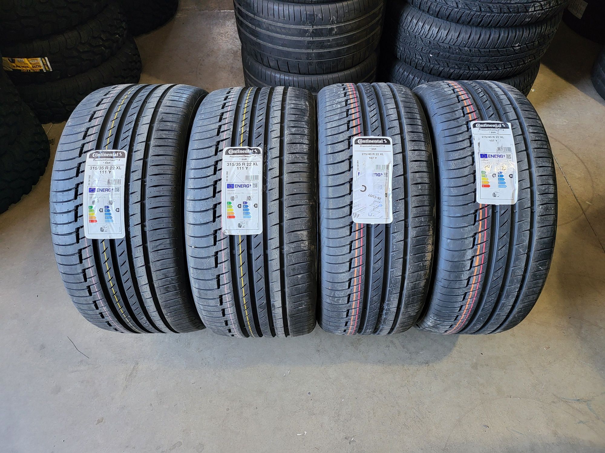 315/35/22//275/40/22 Continental RunFlat