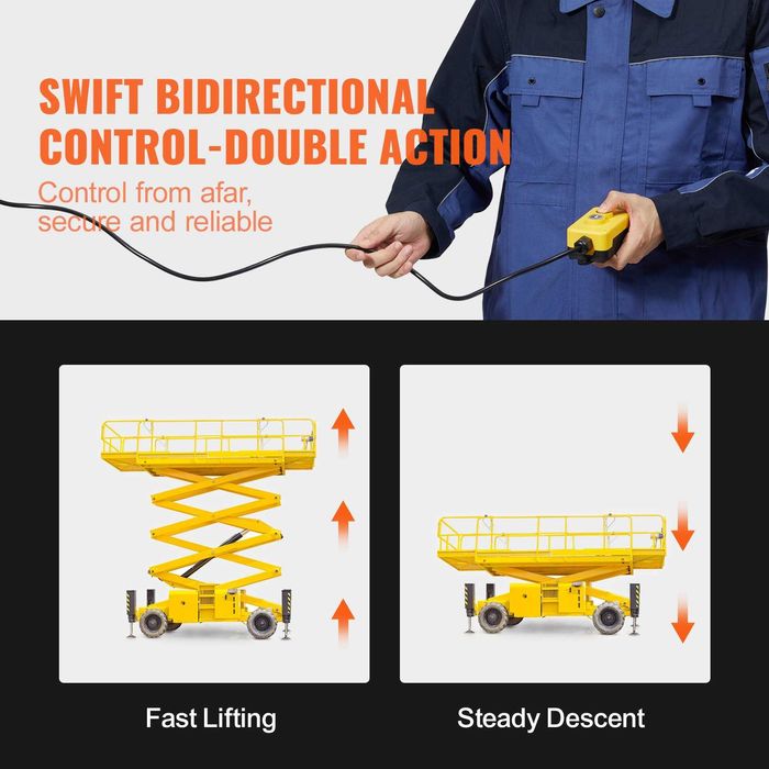 Pompă hidraulică 8L, dublu efect, 12V, pentru remorcă basculabilă