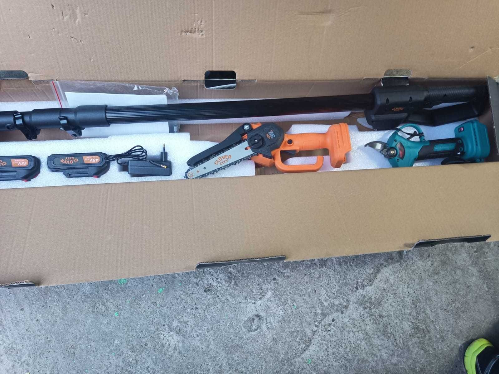 Set Foarfeca Gradina si Mini Drujba Clever si Flinke.