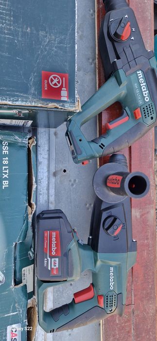 Metabo set scule pe acumulator noi