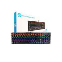 Клавиатура HP / GK100 / Проводное / Черный / 1600мм