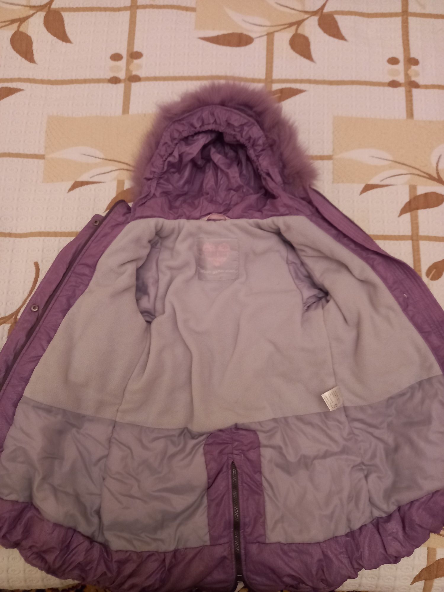 Детская зимняя куртка для девочек