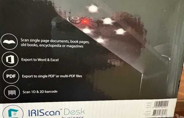 Преносим скенер IRIS Desk 6 Business, Iriscan