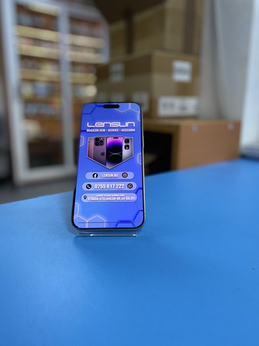 Apple iPhone 15 Pro Max 512GB, Garantie 12 luni | Lensun