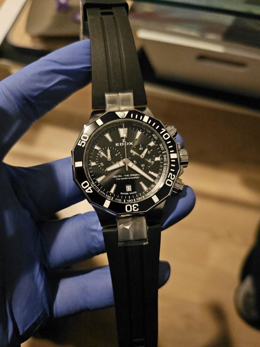 Ceas nou Edox Delphin Chrono Quartz 43mm