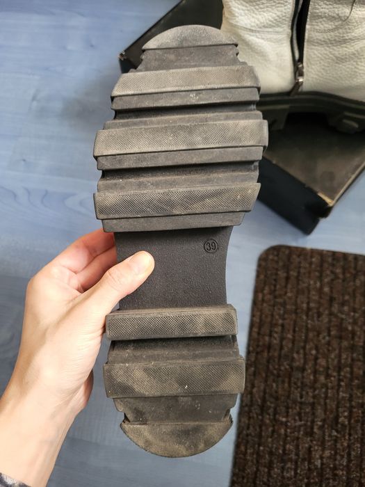 Ghete inalte piele bizonata Passofino 39