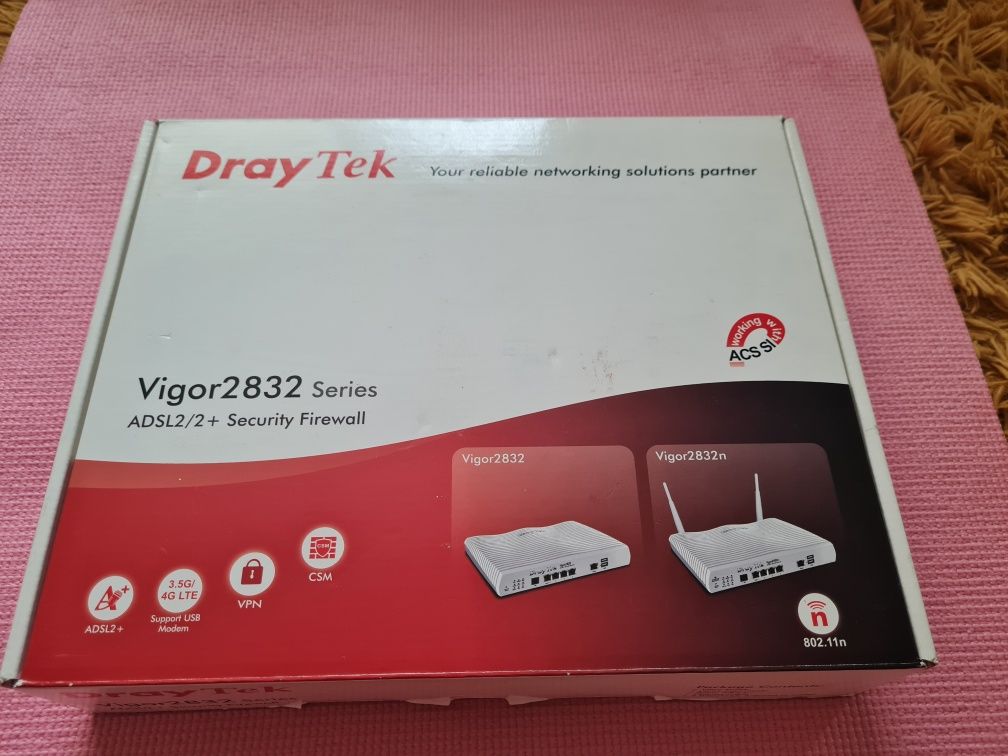 DrayTek router Vigor 2832