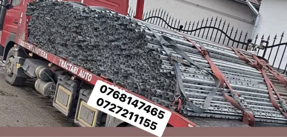 Vand spalieri stalpi zincati metalici tulcea