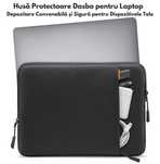 Husa de Protectie si Transport MacBook Laptop Tableta 13 14 15 16 Inch