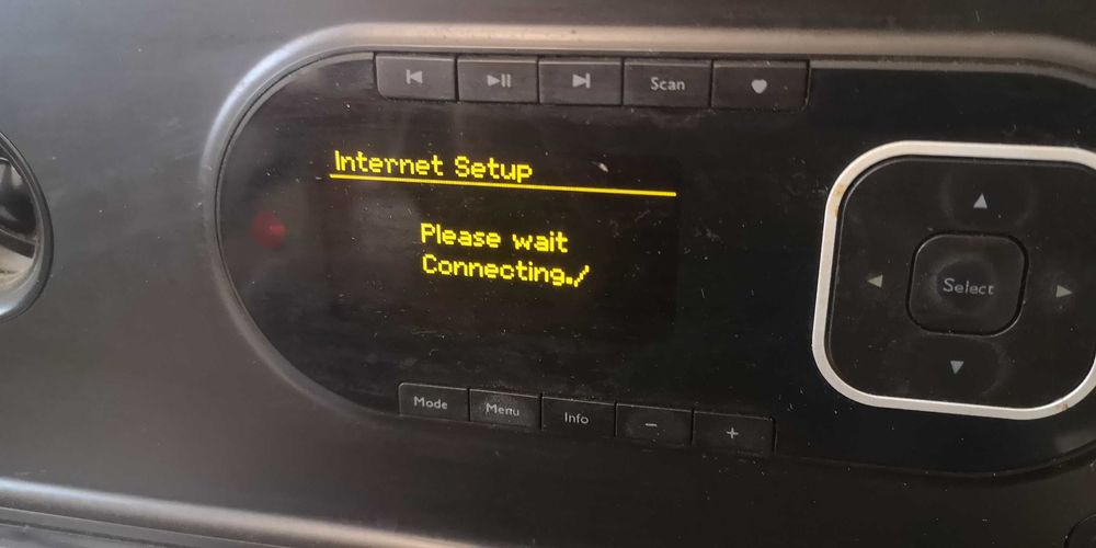 Стерео интернет WIFI радио John Lewis с гнездо за Ipod, IPnone и BT