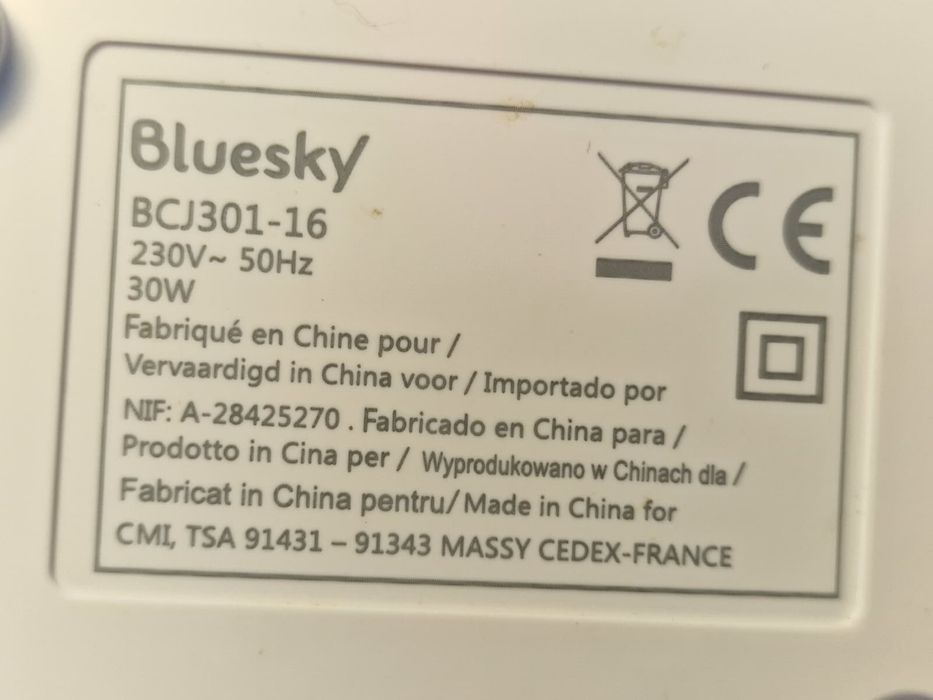 Storcător citrice Bluesky BCJ301-16, 30W, compact și funcțional