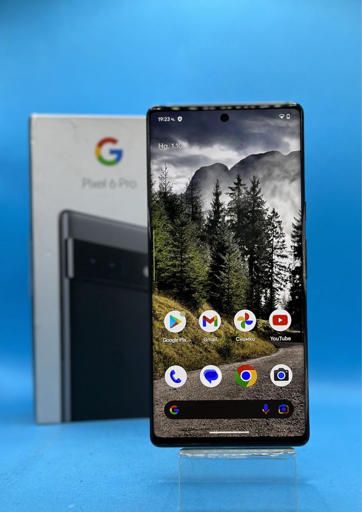 Google Pixel 6 Pro, 128GB, 12GB RAM, Dual SIM, 5G, Stormy Black