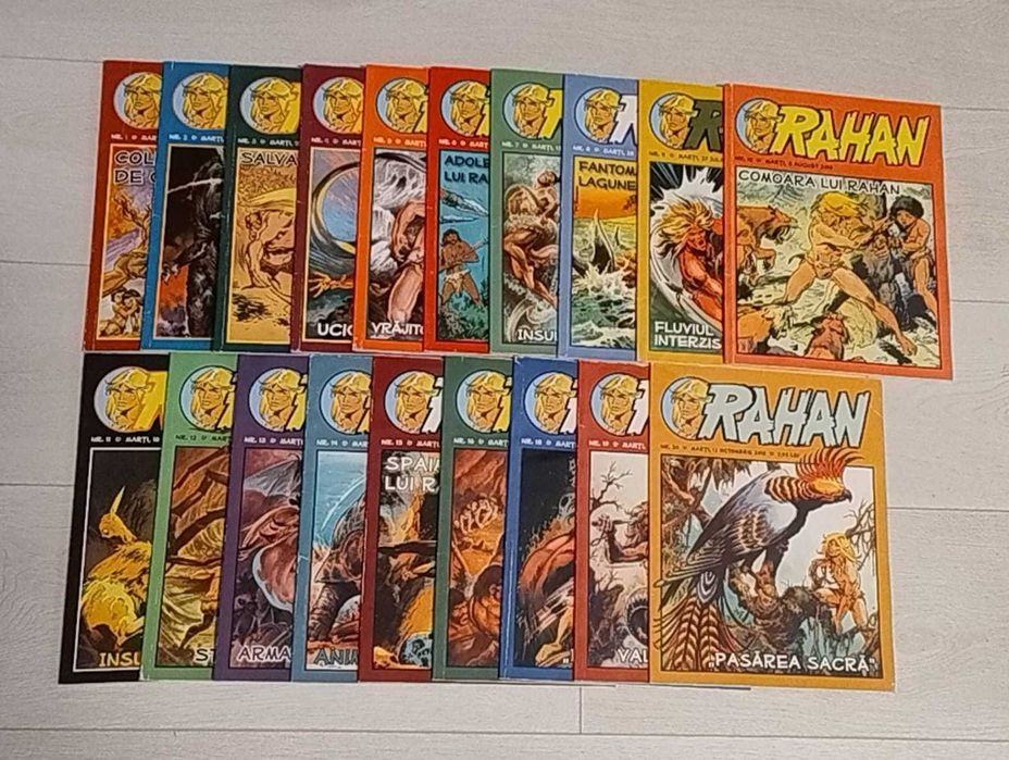 Set reviste din colecția Rahan