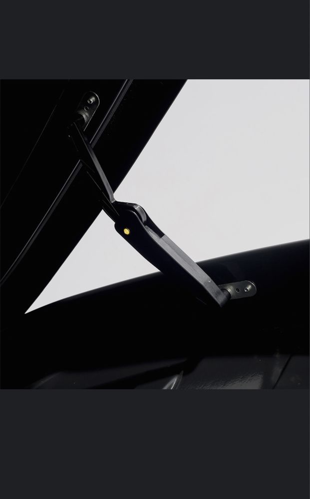 Автобокс на крышу X, PC (поликарбонат), Серый, Багажный бокс для авто