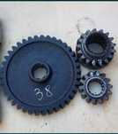 Set pinioane Z14-17-38 reductor U650, pinioane turatie marita