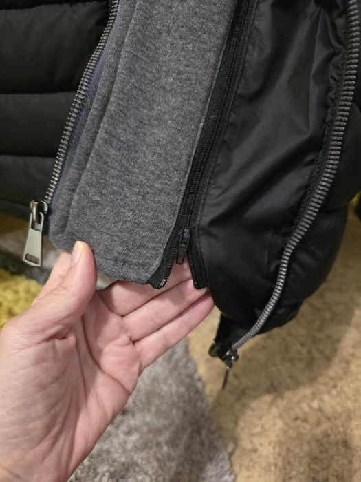 Черно зимно яке XXL