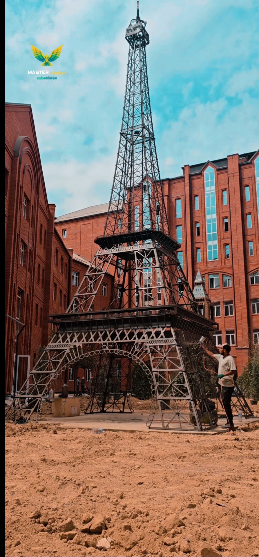 Eiffel tele minorasi 3d yasab beramiz