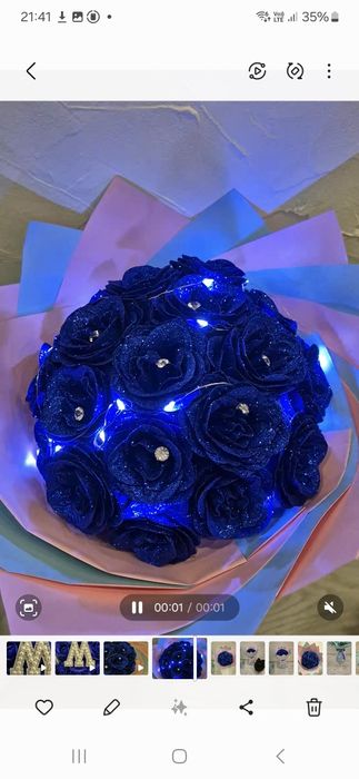 Buchet  trandafiri de sapun