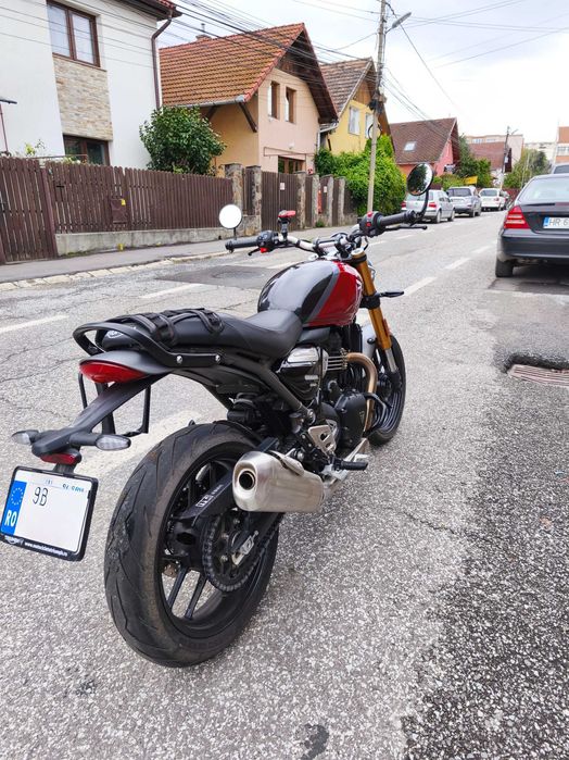 Triumph Speed 400, garanție 2026, ultima revizie efectuată