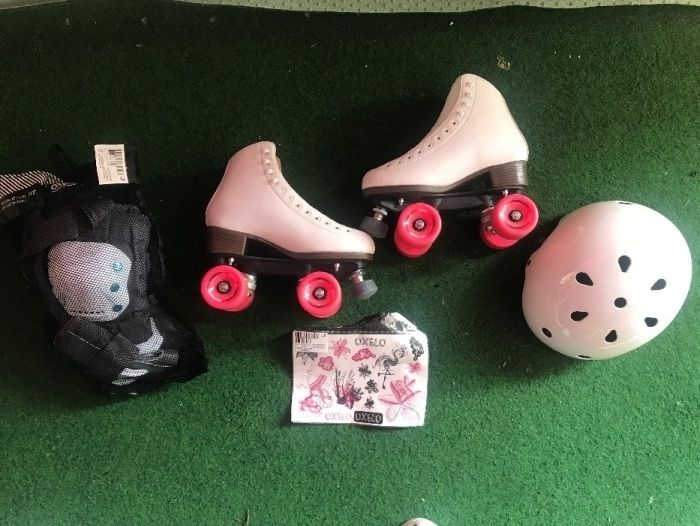 roller skates riedell piele patine cu rotile marimea 37