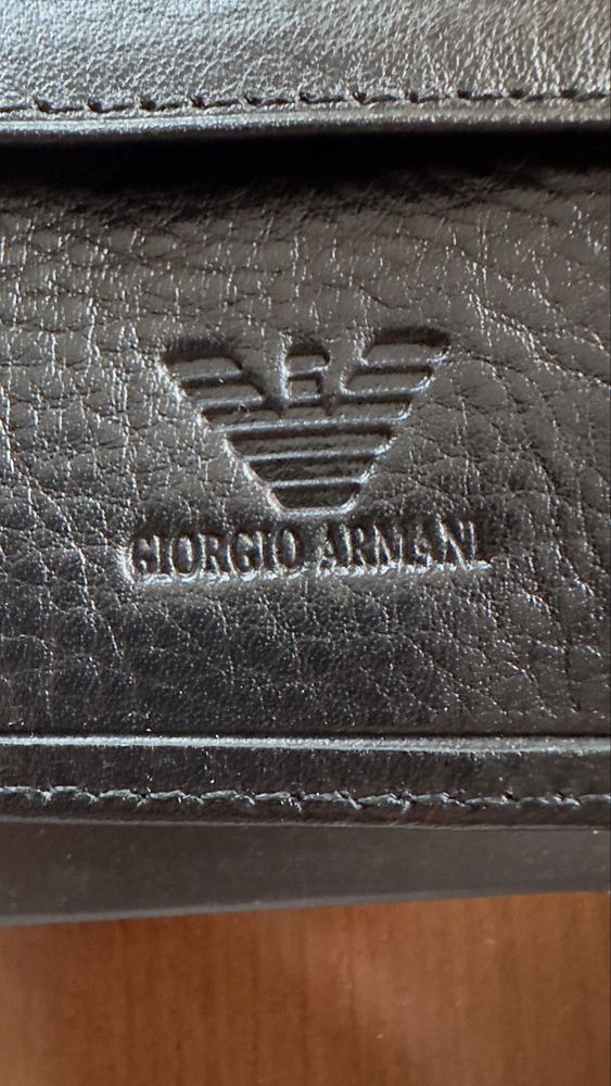 Портфейл Giorgio Armani естествена кожа
