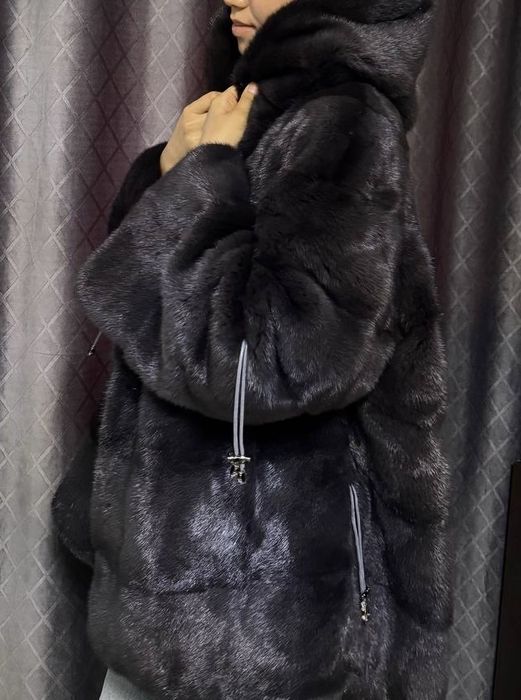 Натуральная норковая шуба в 2 раза дешевле