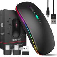 Mouse Wireless silentios 2,4 GHz pe acumulator