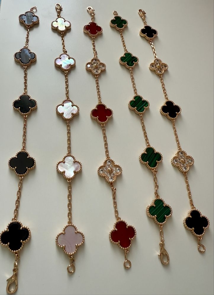 Van Cleef & Arpels Гривна с 18к златно покритие - ПЕЧАТ