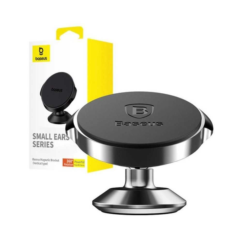 Магнитна стойка за смартфони - Baseus Small Ears Magnetic 360 (черен)