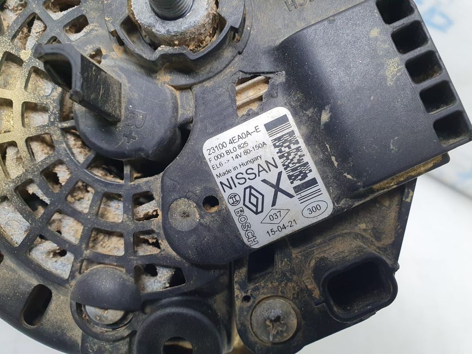 Alternator 1.5 dci k9k 231004ea0ae Nissan Qashqai 1 J10 (facelift)  [