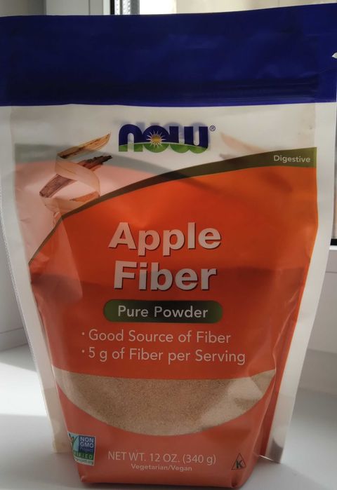 Продам яблочную клетчатку Now foods с Айхерба , чистый порошок, 340 г