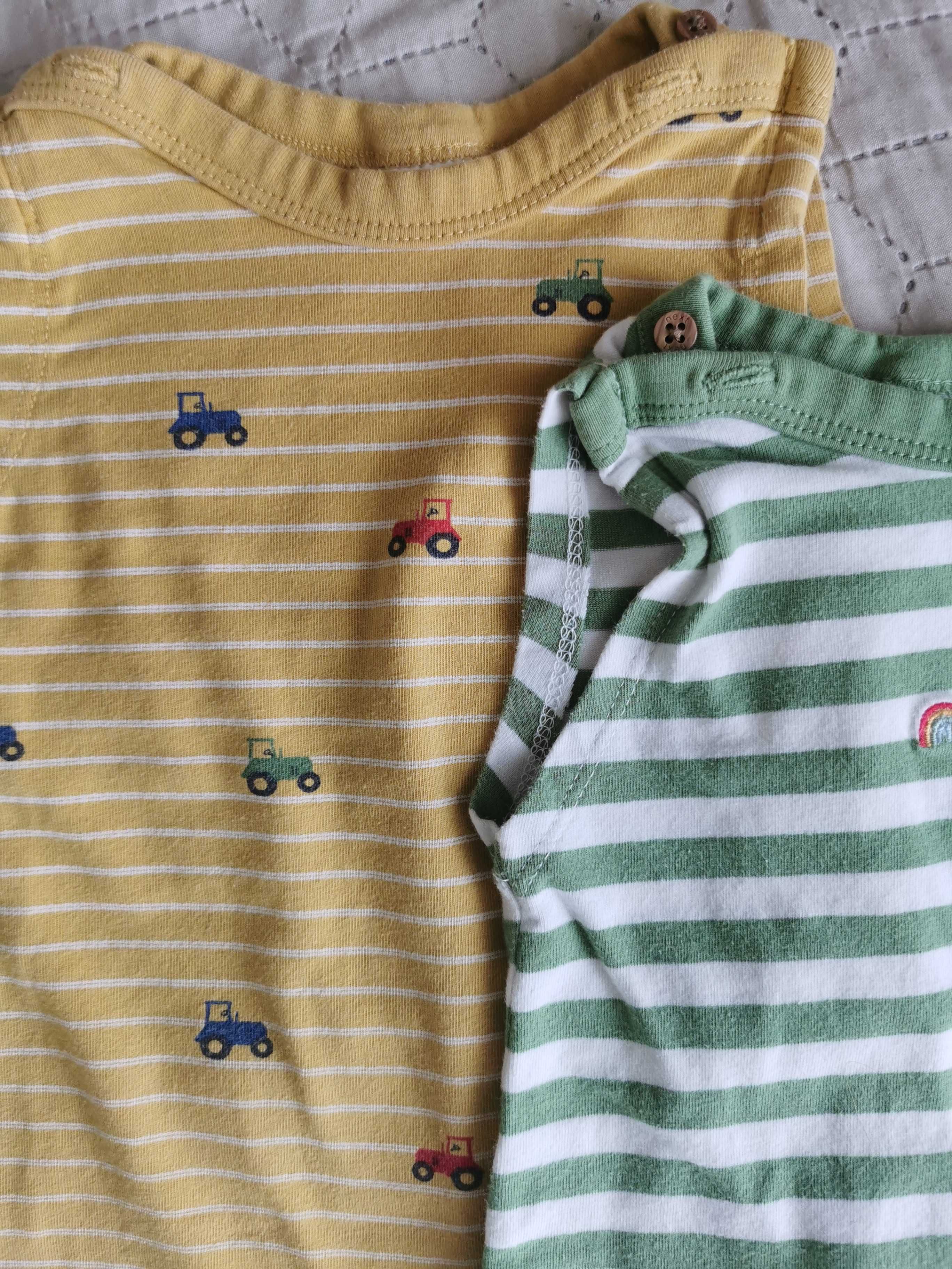 5 бр. Летни бодита / гащеризони Next, H&M (3-9м)